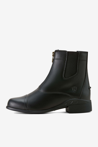 Ridskor Scout Zip Paddock Junior Svart