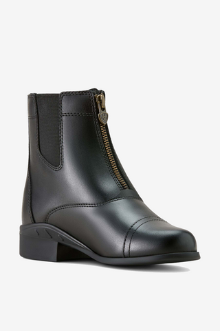 Ridskor Scout Zip Paddock Junior Svart