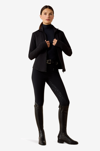 Tröja SolVeil Full Zip Svart