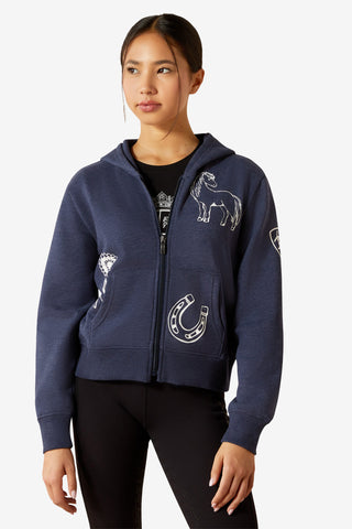 Spiffy Junior Hoodtröja Navy