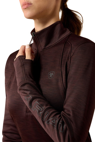 Tröja Team EQ 1/2 Chocolate Plum
