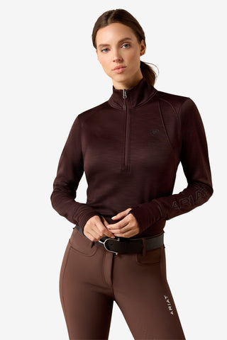Tröja Team EQ 1/2 Chocolate Plum