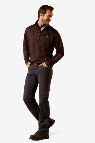 Tröja Team EQ Herr 1/2 Zip Java