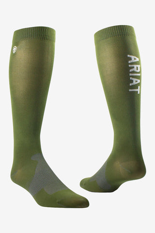 Reitsocken Tek Essential Grün