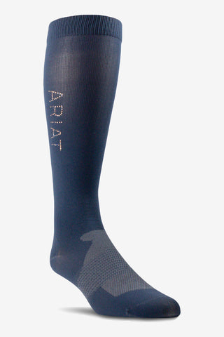 Reitsocken Tek Radiant Navy