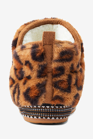 Chaussons Bootie Leopard Print