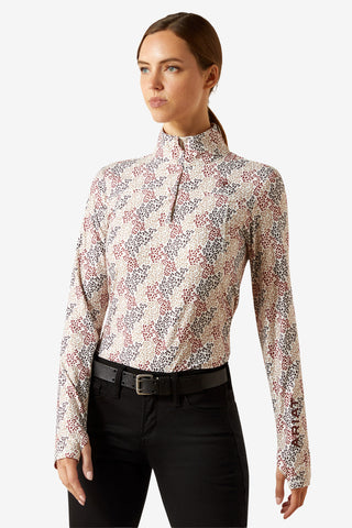 Top Lowell 3.0 LS Leafy Print