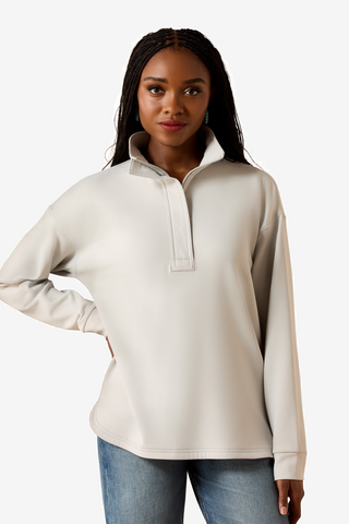 Tröja 1/2 Zip Breeze Quiet Grey