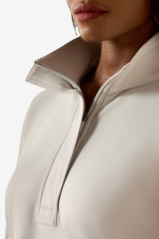 Tröja 1/2 Zip Breeze Quiet Grey