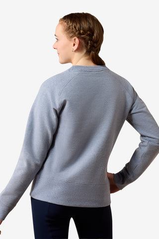 Sweatshirt Martine Jr Blue Grey Let's Play
