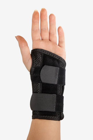 Handledsstöd Carpus med skena Höger Svart