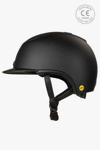 Casque d'équitation Strixx Mat/Mat MIPS Noir