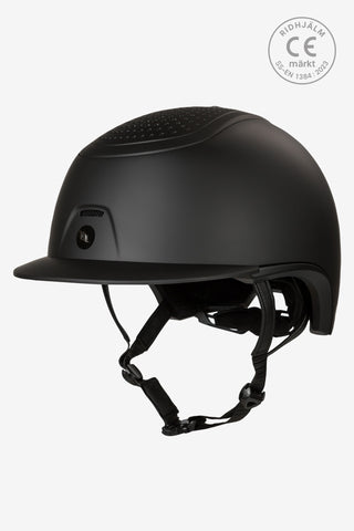 Casque d'équitation Strixx Mat/Mat MIPS Noir