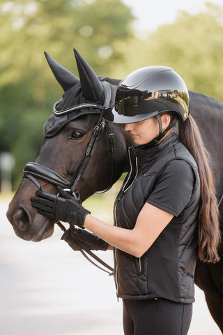 Rijhelm Strixx Zonneklep MIPS Zwart