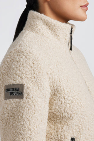 Teddy Fleece Zip Tröja