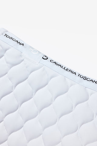 Dressyrschabrak Cirkelquiltning Vit