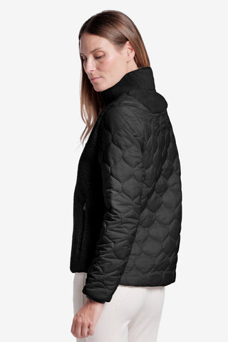 Fleecejacke Teddy Schwarz
