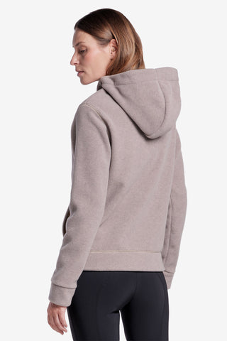 Fleecejacke Zip Hood Cipria