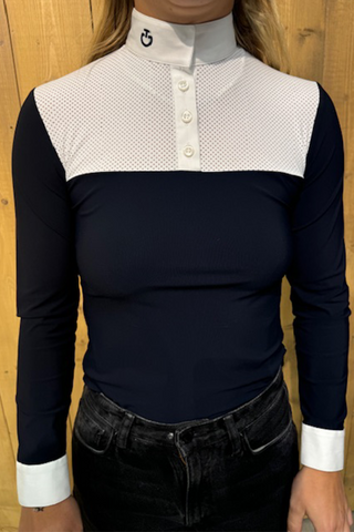 Perforated Competition Shirt Long Sleeve Junior