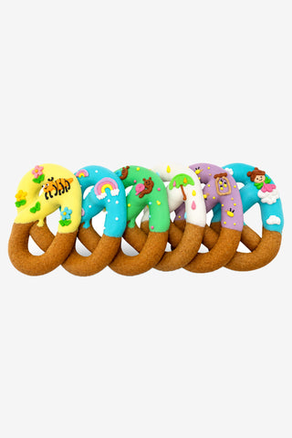 Hästgodis Pretzels Rainbow 6-pack