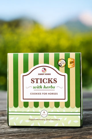 Pferdeleckerli Sticks Herbs 6er-Pack