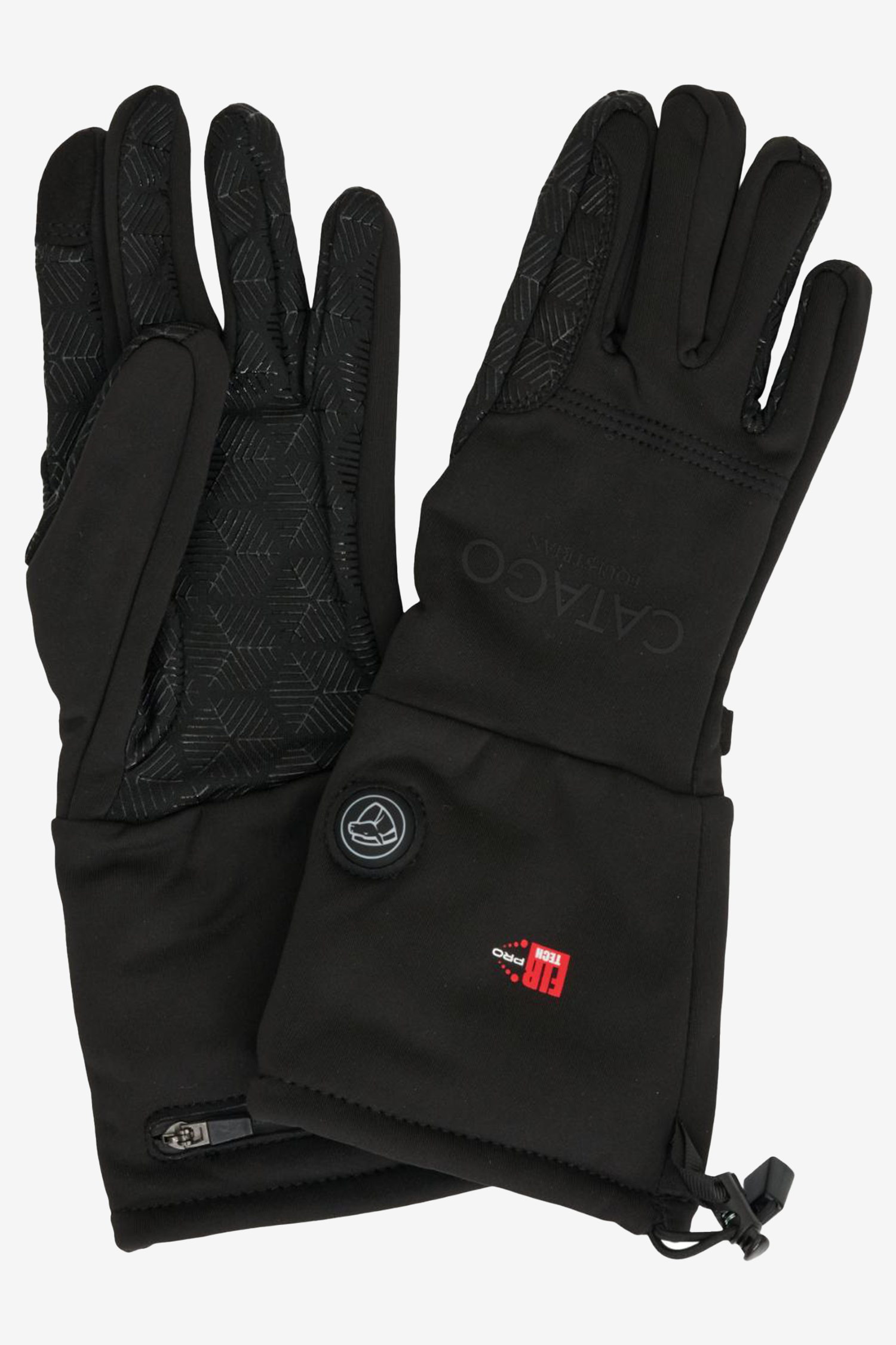 Beheizte Handschuhe Fir-Tech Pro Schwarz – Svensk Ridsport