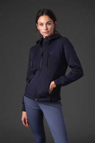 Zip Hood Variana Navy