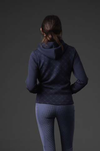 Zip Hood Variana Navy