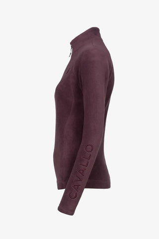 Fleecepullover Cavaldasha Dusty Plum