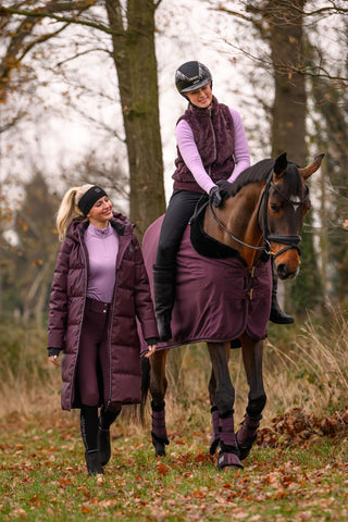 Cavaldiya Fleeceweste Dusty Plum