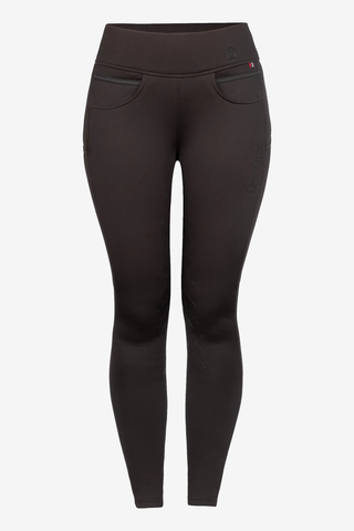 Winter Riding Leggings Cavalliz Grip RL Café Noir