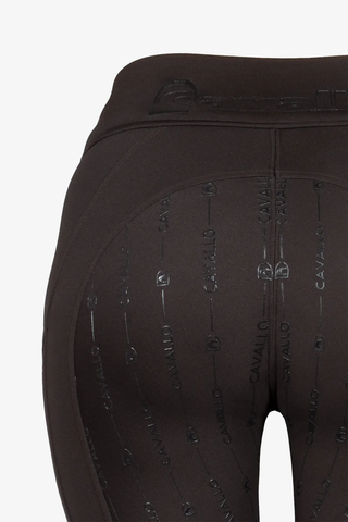 Winter Riding Leggings Cavalliz Grip RL Café Noir