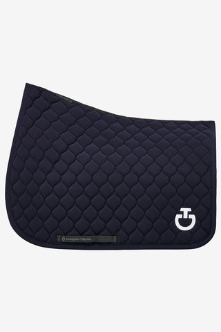 Springunderlag med Cirkulær Quiltning Navy