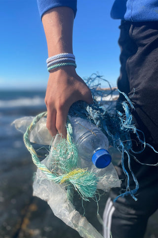 CleanSea Action Taker Armband 1kg Havsblå/Saltvit