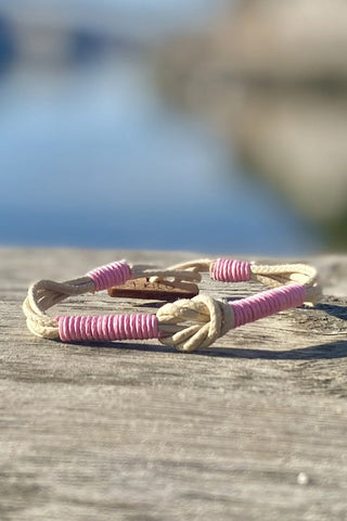 CleanSea Classic Armband 1kg Sandbeige/Korallrosa