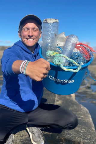 CleanSea Action Taker Armband 1kg Havsblå/Saltvit