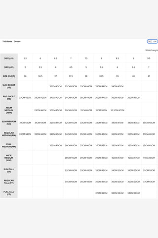 Devon Ridstövlar S/M Svart