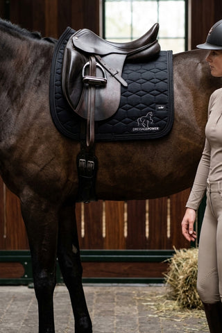 Dressyrschabrak Dressagepower High Density Svart