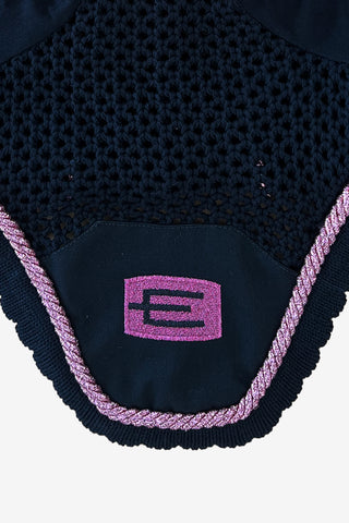 Oornet Kim E-logo Zwart E75 P111 Glitter Roze/Glitter Zwart