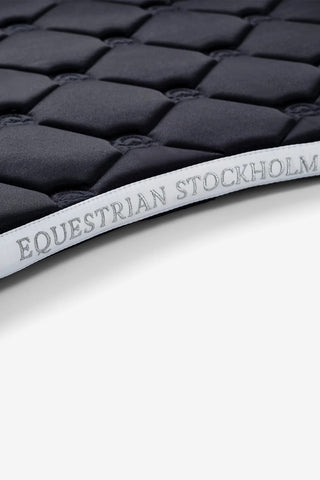 Dressurschabracke Cob Midnight White Edge