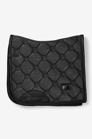 Dressage Saddle Pad All Black Glimmer