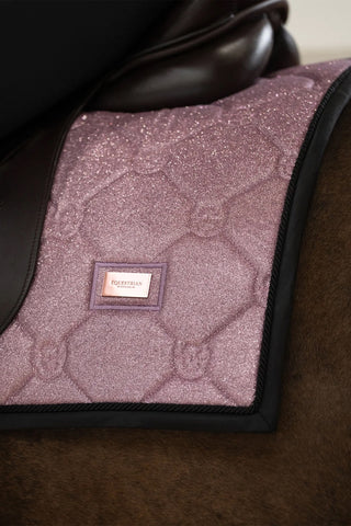 Dressage Saddle Pad Pink Glimmer