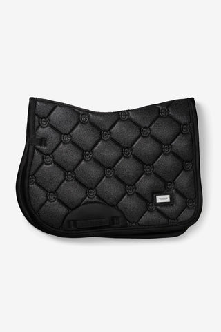 ES Jump Saddle Pad All Black Glimmer