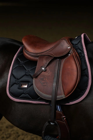 Jump Saddle Pad Black Blush