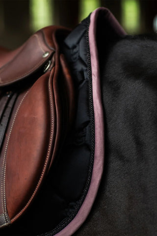 Jump Saddle Pad Black Blush