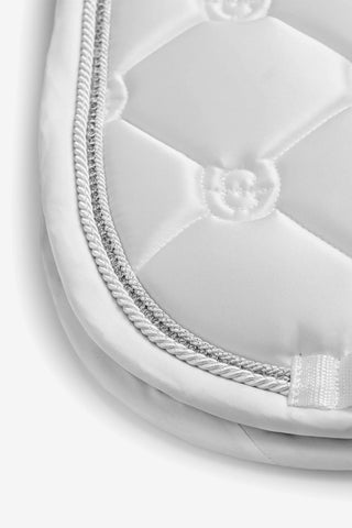 Springschabracke Crystal Shine White