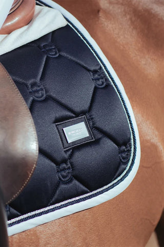 Springschabracke Pony Midnight White Edge