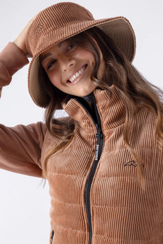 Vest Eqsit Velvet Mocha