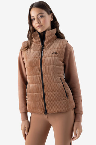 Vest Eqsit Velvet Mocha