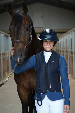 Ridhjälm Xanto Glossy Navy